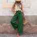 Women's Clothing Sleeveless Tops And Trousers Advanced Two Piece_ecoleips.com