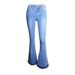 Women's Clothing Wide Leg Pants Denim Bell Bottoms Women's Embroidered Embroidered Trousers_ecoleips.com