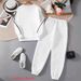 Women's Clothing Fashion Casual Fleece Lined Sweatshirt And Sweatpants Set Thickened Autumn Winter Two Piece Print Clothing_ecoleips.com