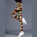 K Trendy Camouflage Outerwear Leggings Printed Women's Plus Size Elastic Slim Leg Pants Cropped Pants_ecoleips.com