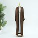Modest Abaya Dress Plus Size Elegant Tie Waist Cardigan Dress - Fashion England Style Women's Clothing For Spring/Autumn Summer_ecoleips.com