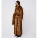 Luxury Winter Women's Long Fox Fur-Like Coat With Wolf Fur Color, Knee-Length Warm Overcoat, Elegant And Stylish_ecoleips.com