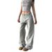 American Vibe Washed Light-colored Jeans For Plus-size Women, New Early Autumn Style, Low-waisted, Slimming, With A Nice_ecoleips.com