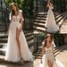 Women's Clothing Sexy Sling Backless Perspective Wedding Dress Slit Long Skirt_ecoleips.com