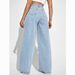 2025 New Cross-Border European And American Women's Jeans High-Waisted Slim Straight Denim Trousers_ecoleips.com