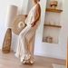 Women's Clothing 2 Piece Pants Suit Striped Front Open Vest Top Wide Leg Casual Pants Summer_ecoleips.com