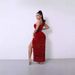 Women's Clothing Sleeveless Sequined Long Skirt Dress Dress_ecoleips.com