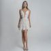 Women's Clothing Women's Sexy Backless Deep V Party Dress With Waist Feather Suspenders European Style Autumn Winter Fashion_ecoleips.com