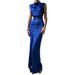 European American Cross-border 2025 Spring-summer W's Fashion Casual Suit, Elegant Button-up Top And Skirt Set For_ecoleips.com