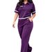 Women's Spring/Summer Short-Sleeved Two Piece Set Trendy Casual Spot Goods_ecoleips.com