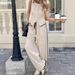 Women's Elegant Color Block Sleeveless Top And Pants Set European American Style Independent Site New 2026 Amazon_ecoleips.com