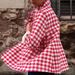 Women's Clothing Plaid Short Jacket Casual Fashion American Style Lightweight Outerwear 2026_ecoleips.com