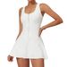 Women's Clothing Nude Anti Exposure Bottoming Sports Dress Women's Summer New Outdoor Running Fitness Tennis Skirt 8832_ecoleips.com