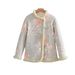 girl Chinese Winter New National Style Jacket With Fleece Lining, Thickened Button Coat, Vintage Deer Skin Cotton Clothing,_ecoleips.com