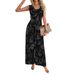 DiYun European And American 2025 Spring/Summer Casual Resort Style Women's Rayon Printed High-Waisted_ecoleips.com