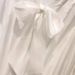 Women’s Clothing new temperament slim solid color V neck organza lace up single breasted long sleeved chiffon shirt for women_ecoleips.com