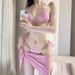 Verve New Bikini Swimsuit For Women With Mermaid Diamond Chain Design, Pure Desire Triangle Three-Point Style, Sexy Vacation_ecoleips.com