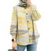 Women’s Clothing new women's Muslim floral shirt fashion puff sleeves_ecoleips.com