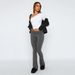 Suitable For All Seasons 2024 New Fashion Solid Color Comfortable Slim Fit Low Waist Flared Pants For Women_ecoleips.com
