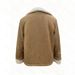 "Women's Western Patchwork Jacket – Vintage-Inspired Warm Fleece Lined Coat With Pockets"_ecoleips.com