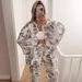 Women's Clothing Fashion Casual Printed Long Sleeved Shirt And Trousers Ladies Suit Two Piece Suit_ecoleips.com