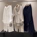 Elegant Women's Linen Blend Relaxed Fit Long Sleeve Shirt & Wide Leg Pants Set – Breathable Spring Summer Casual Outfit_ecoleips.com