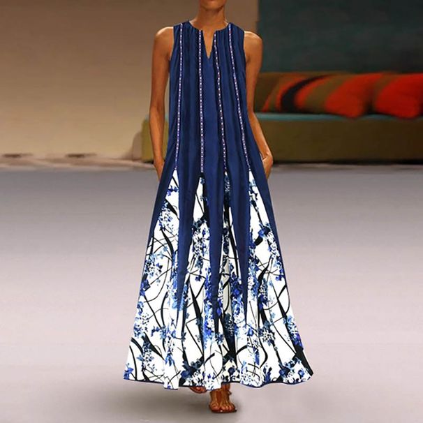 Vintage Printed Hand Spliced Slim Fit Fashion Dress With Lace Bow Detail Women Elegant Party Casual Bodycon Dress_ecoleips.com
