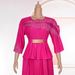 Women's Clothing Hot Diamond Round Neck Dress Temperament Elegant Pleated Skirt_ecoleips.com