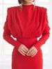 Women's Clothing Spring And Summer New Summer Fashion Dress High Neck Pullover Slit Long Skirt_ecoleips.com