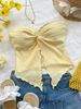 Women's Clothing Beautiful Back Underwear Tube Top Small Vest For Women To Wear As An Outer Layer And As An Inner Layer_ecoleips.com