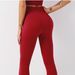 High-Waisted Seamless Yoga Leggings For Women - Butt-Lifting Workout Pants, Lycra Stretchy Gym Tights For Running, Fitness & Daily Wear_ecoleips.com