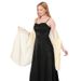 K High Quality Solid Color Banquet Shawl Bride Bridesmaid Wedding Dress Cheongsam Party Shawl Scarf Dual-use Women_ecoleips.com