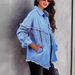 Women's Clothing Rivet Street Fashion Single Breasted Jacket_ecoleips.com