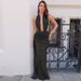 European American Women's Fashion 2025 Spring/Summer New Arrival: Stylish And Sexy Lace Patchwork Hollow Out Backless_ecoleips.com