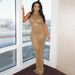 Women's Clothing Sexy Mesh See Through Nightclub Hot Diamond Dress_ecoleips.com