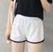 2026 New Sports Solid Color Shorts Women's Three-point Running Pants Casual Yoga Pants Outer Wear 2 Pairs Of Beach Pajama Pants_ecoleips.com