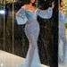 Women's Long-sleeved, Mid-length, Over-the-knee A-line Skirt, Casual Dress_ecoleips.com