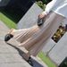 Women's Clothing Pleated skirt skirt autumn and winter new chic high waist retro style ulzzang fashion skirt female winter_ecoleips.com