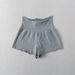 Women’s Clothing Hot Girl Style Tight Edge Ballet Style Tight Shorts Elastic Hip Hot Pants Sexy Yoga Fitness Hot Pants_ecoleips.com