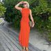 Women Sexy Slim Fit Metal Decor Hip Wrap Pencil Dress Shirred Sleeveless Bodycon Party Evening Cocktail Dress_ecoleips.com