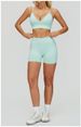 K Seamless Tight Yoga Set With Waist Cinching And Slimming Effect, Quick Drying Fitness Suit, Outdoor Running And Sports Three Piece Set_ecoleips.com