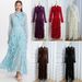 Elegant French Style Long Sleeve Dress Bow Tie Fitted Waist Ruffled Hem Autumn Slimming Silhouette Women's Fashion Dress_ecoleips.com
