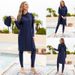Women’s Clothing Muslim outdoor sports conservative three piece sunscreen full surround Southeast Asia diving shield surfing swimsuit_ecoleips.com