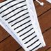 Women's Clothing Lace-Up Bikini Swimsuit Sexy Beachwear Hot Spring Swimming Suit Regular Fit Polyester_ecoleips.com