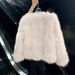 French Small Fragrant Style Fur Jacket Women's Design Sense Fur Integrated Top To Keep Warm_ecoleips.com