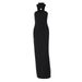 French Style Hot-Selling Women's Fashion 2025 Summer New Fashionable Elegant Slim High Neck Sleeveless Split Dress_ecoleips.com