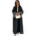Verve Mq131 Women's Embroidered Cardigan Robe Dubai Coat Muslim_ecoleips.com