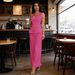 Women's Fashion Button Vest And Trousers Set European American Style Casual Two-Piece Suit for Spring Summer_ecoleips.com