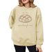Unisex Oversized Print Letter Long Sleeve Sweatshirt - Soft Fleece Lined Pullover Hoodie For Men & Women (Multiple Colors & Sizes)_ecoleips.com