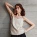 Summer Linen Vest for Women Adjustable Shoulder Straps Small V Neck Minimalist Outfit Top New 2026_ecoleips.com